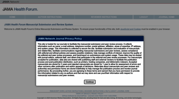 manuscripts.jamahealthforum.com