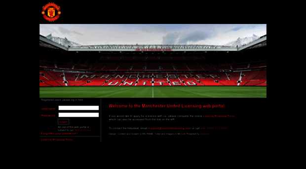 manutdlicensing.com