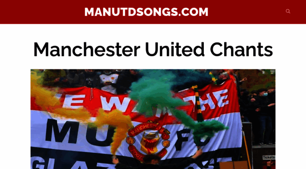 manutdsongs.com