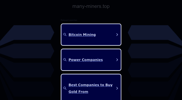 many-miners.top