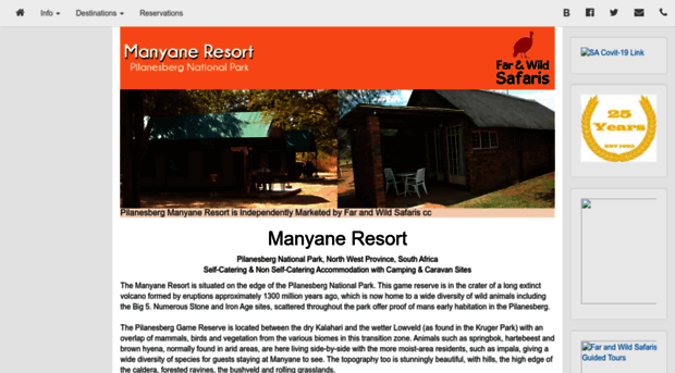 manyaneresort.co.za