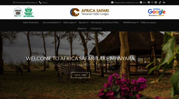 manyara-safari.com