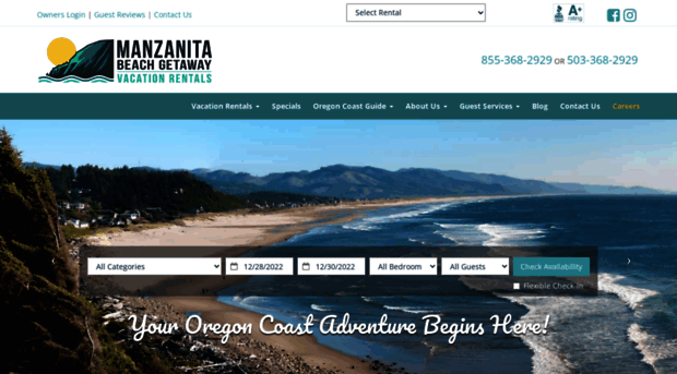 manzanitabeachgetaway.com