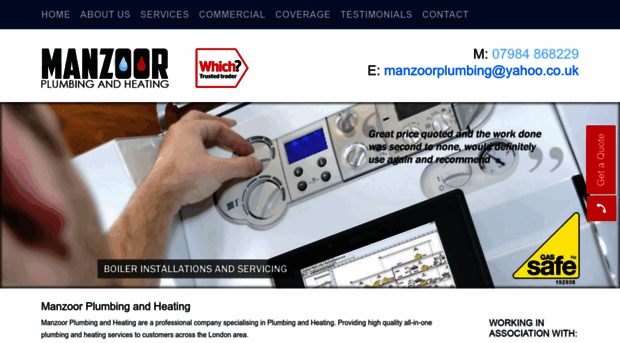 manzoorplumbingandheating.co.uk