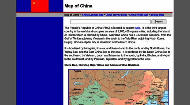 map-of-china.org