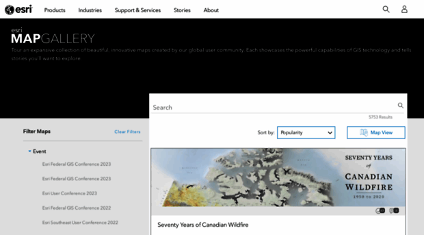 mapgallery.esri.com
