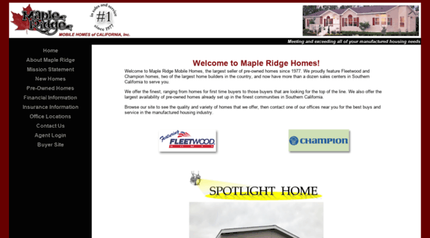 maple-ridgehomes.com