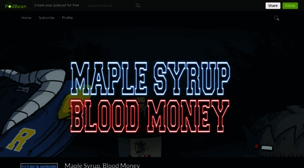 mapleandblood.podbean.com