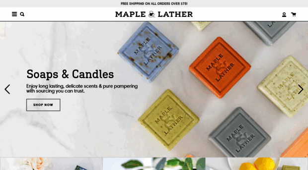 mapleandlather.com