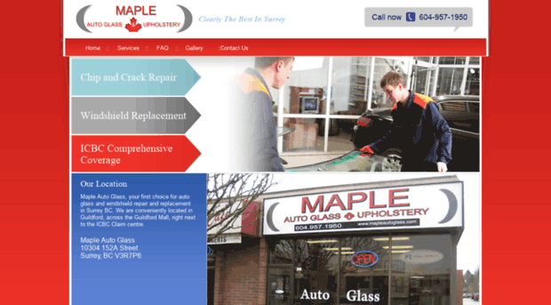 mapleautoglass.com