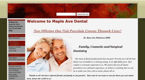 mapleavedental.net