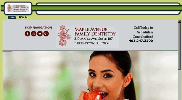 mapleavenuefamilydentistry.mydentalvisit.com