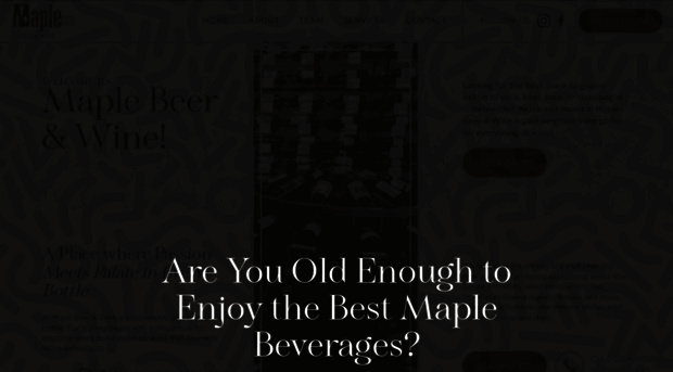 maplebeerwine.com