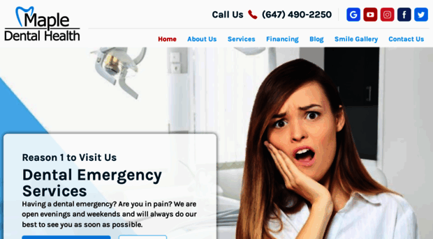 mapledentalhealth.com
