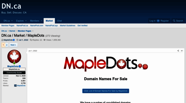 mapledomains.ca