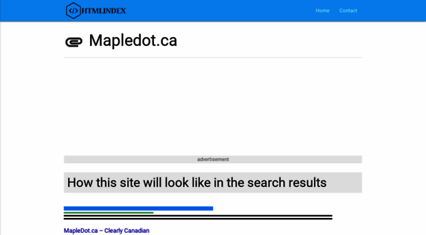 mapledot.ca.htmlindex.tips