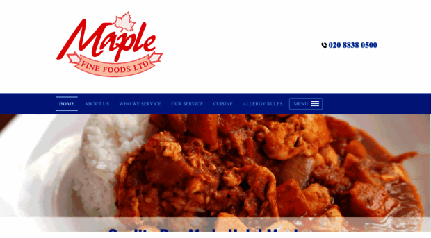 maplefinefoodsltd.com