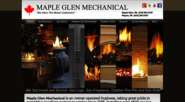 mapleglenmechanical.com