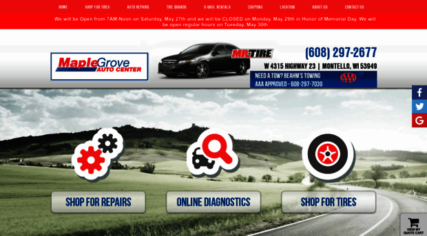 maplegroveautocenter.com