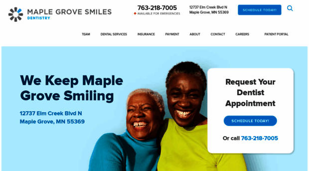 maplegrovesmilesdentistry.com