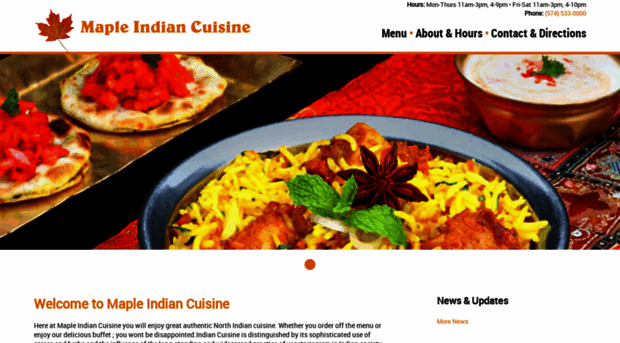 mapleindiancuisine.com