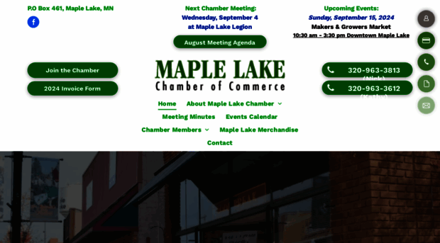 maplelakechamber.com