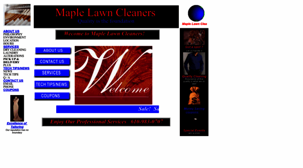 maplelawncleaners.com