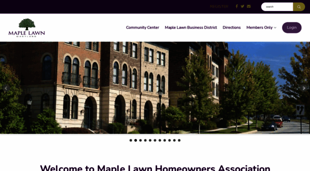 maplelawnhoa.com