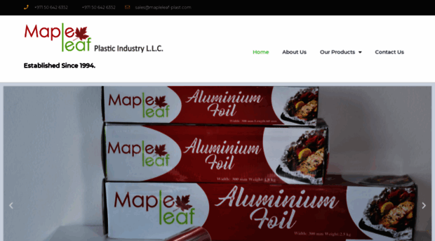 mapleleaf-plast.com