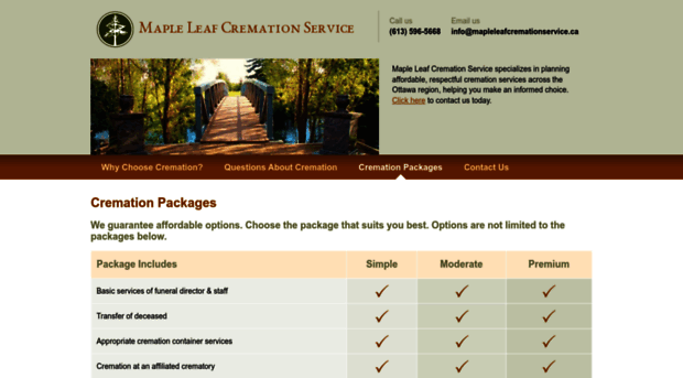 mapleleafcremationservice.ca