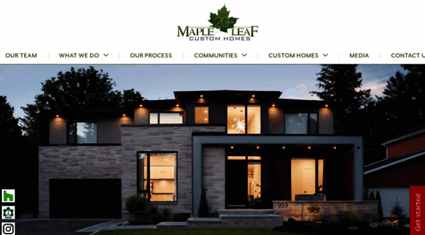 mapleleafcustomhomes.ca