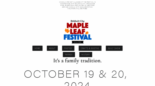 mapleleaffestival.com