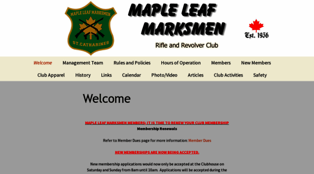 mapleleafmarksmen.ca