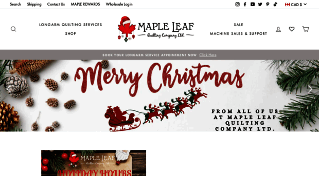 mapleleafquiltingcompany.com