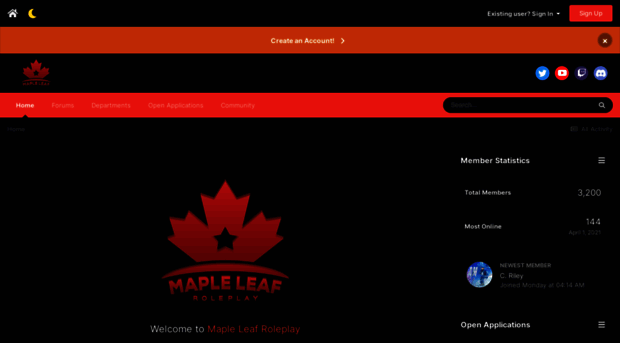 mapleleafrp.com