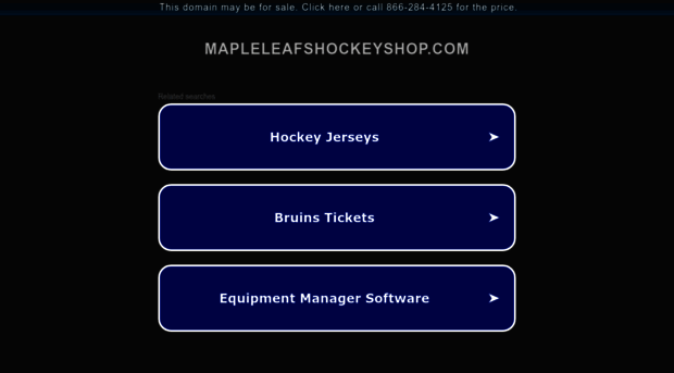 mapleleafshockeyshop.com