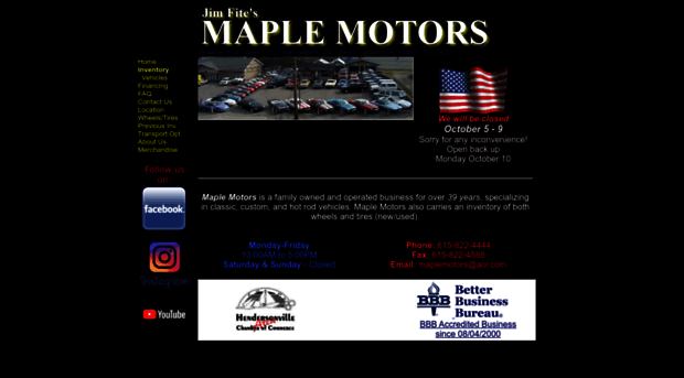 maplemotors.com