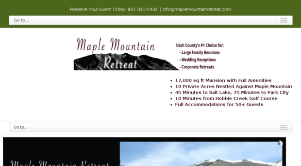 maplemountainretreat.com