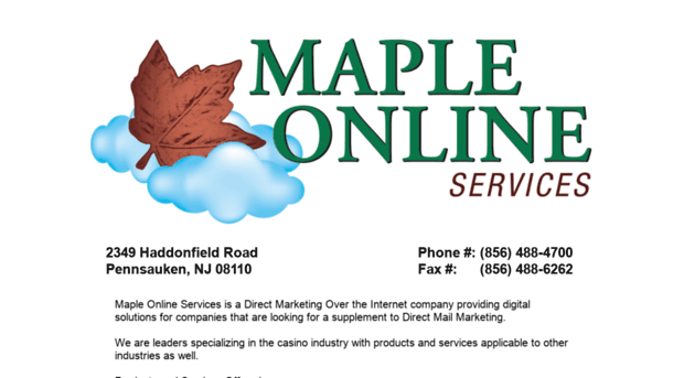 mapleonlineservices.com