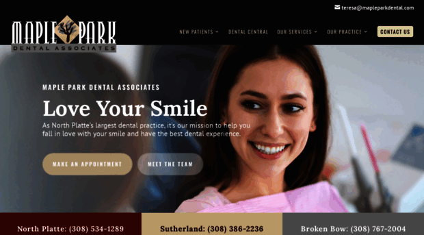 mapleparkdental.com