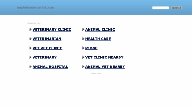 mapleridgeanimalclinic.com