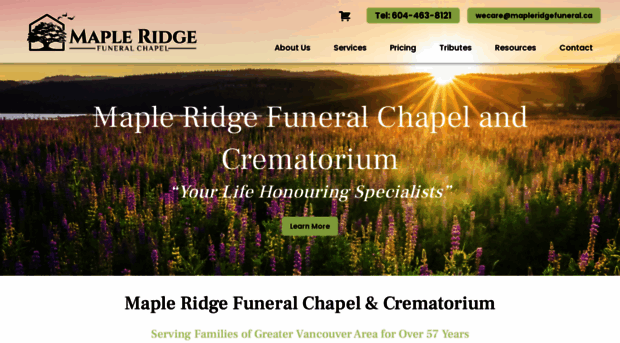 mapleridgefuneral.ca