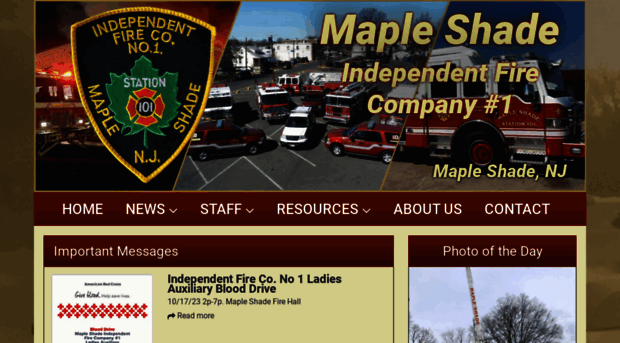 mapleshadefiredept.com