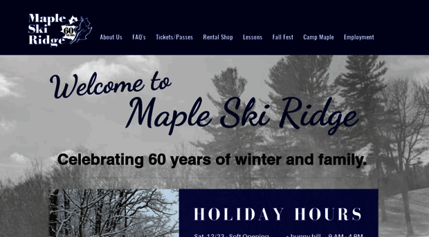 mapleskiridge.com