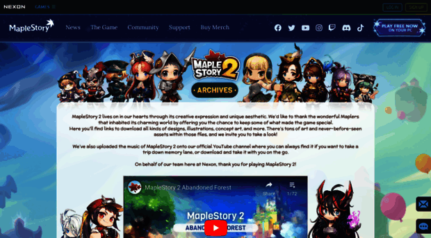 maplestory2.nexon.net