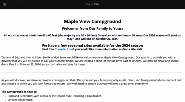 mapleviewcamp.com