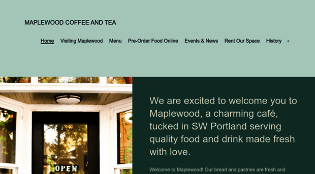 maplewoodcoffeeandtea.com