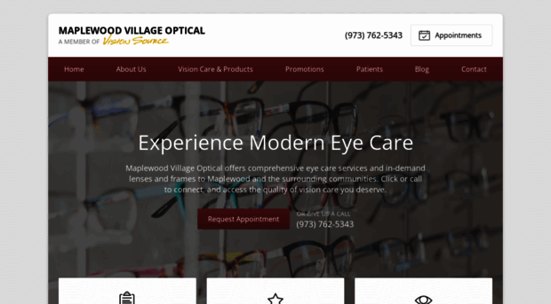 maplewoodvillageoptical.com