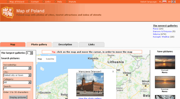 mapofpoland.net