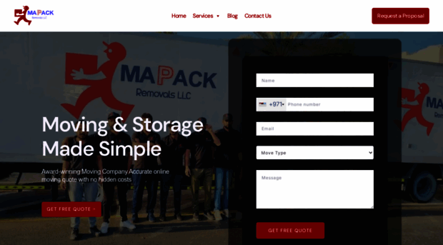 mappackremovals.com